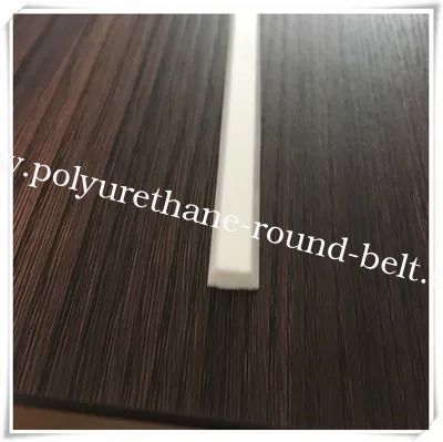 White Hardness70A Oil Resistant Polyurethane V Belt for Textile Machinery and Belt Processing